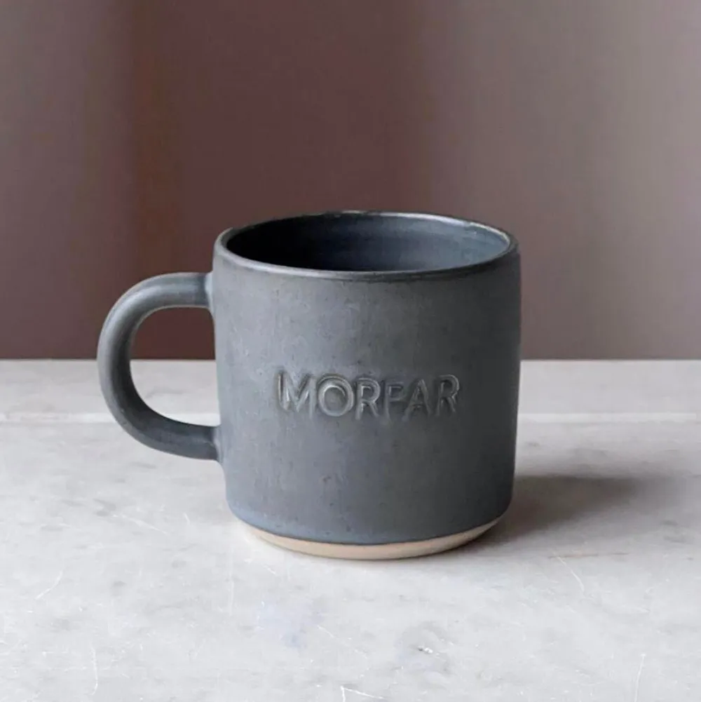 Julie Damhus Studio Keramik & Porcelæn>Oda Morfar Kop Blå