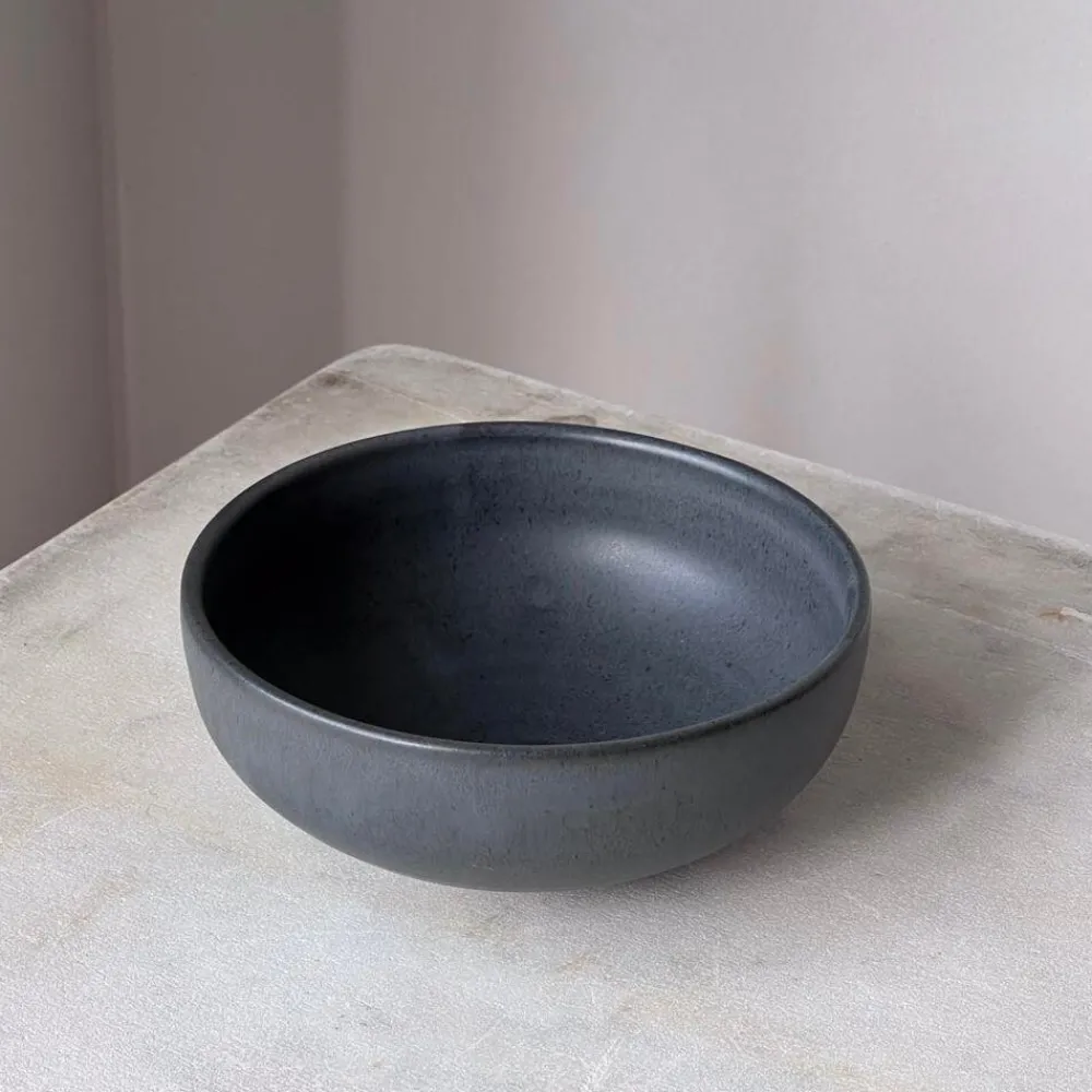 Julie Damhus Studio Køkken|Keramik & Porcelæn>Oda Skål Lille Blå
