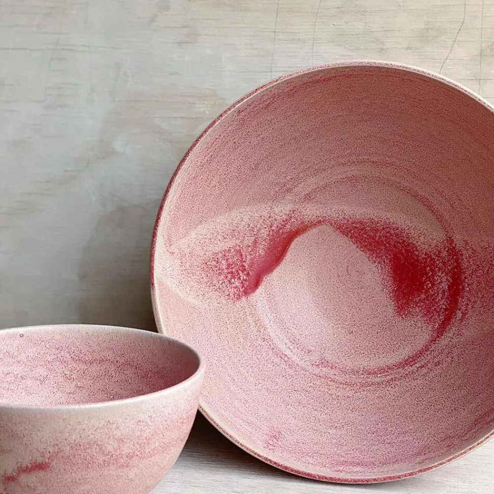 Julie Damhus Studio Køkken|Keramik & Porcelæn>Oda Skål Mellem Rosa