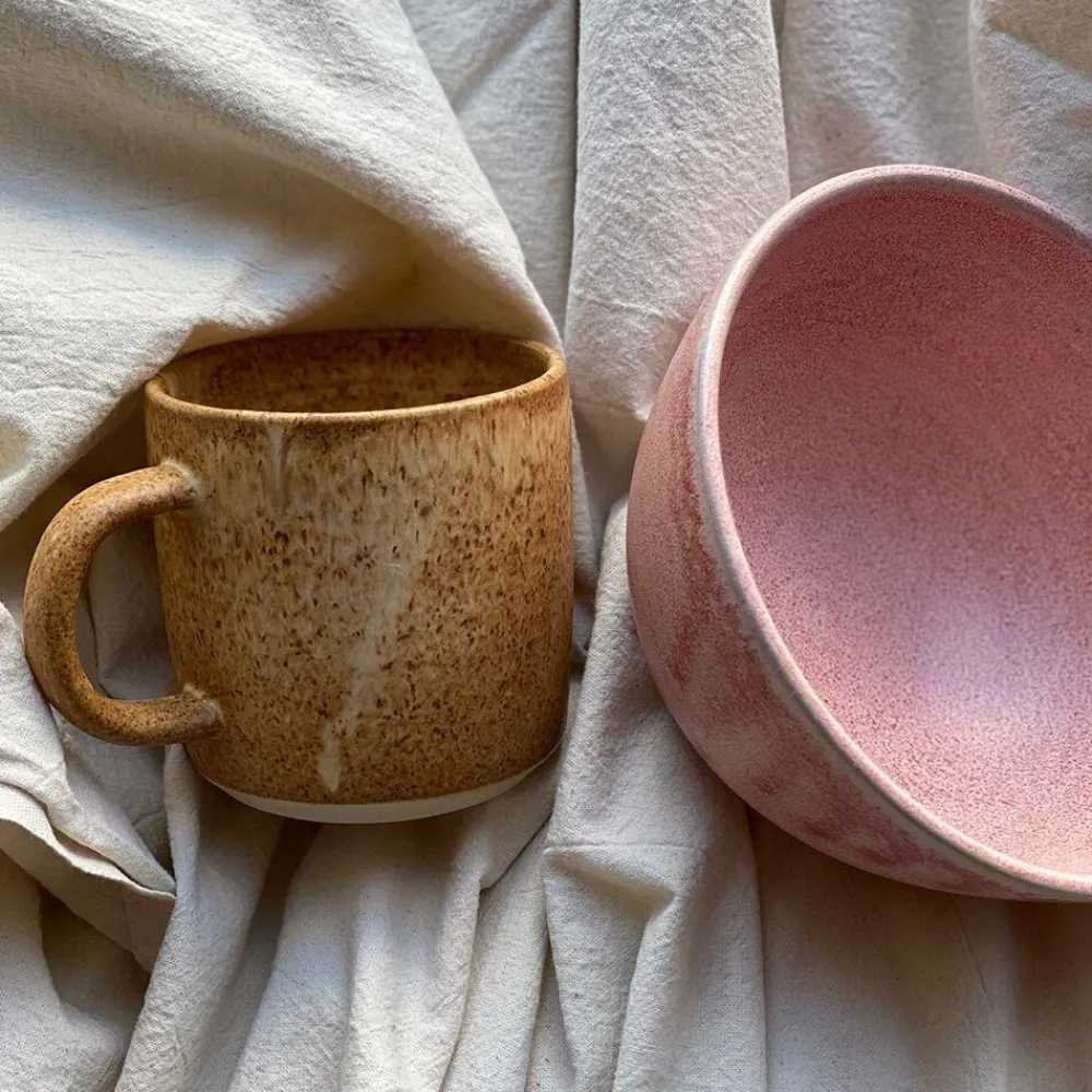Julie Damhus Studio Køkken|Keramik & Porcelæn>Oda Skål Mellem Rosa