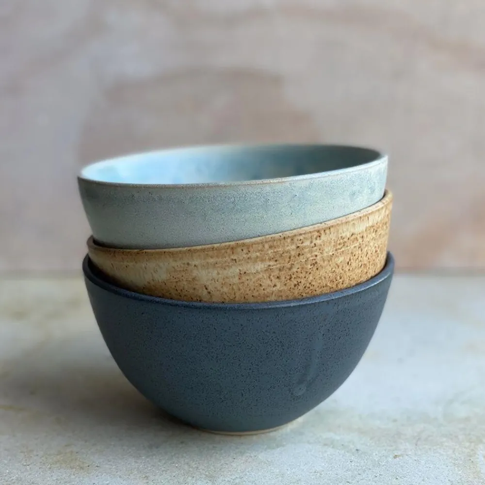 Julie Damhus Studio Køkken|Keramik & Porcelæn>Oda Skål Mellem Blå
