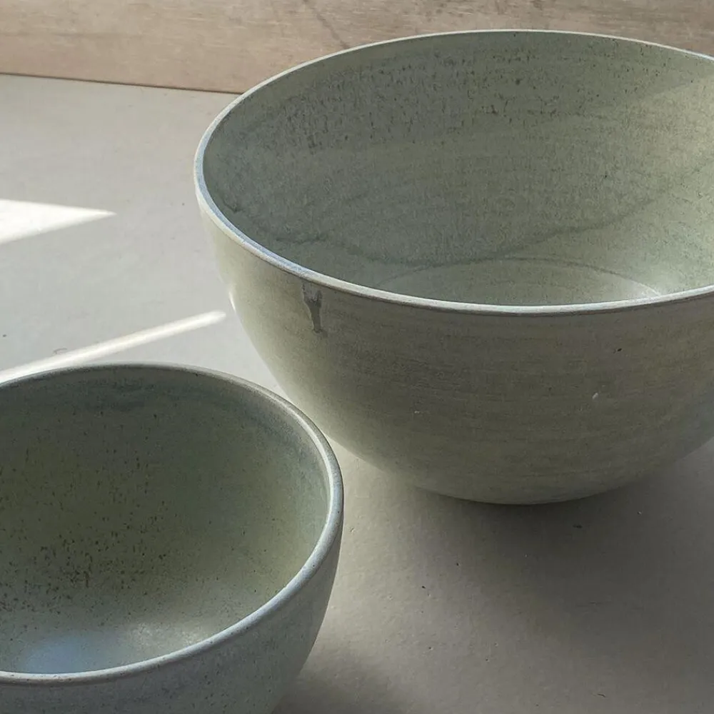 Julie Damhus Studio Køkken|Keramik & Porcelæn>Oda Skål Mellem Mint