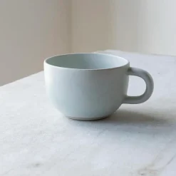 Julie Damhus Studio Keramik & Porcelæn>Oda Te Kop Med Hank Mint