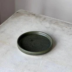 Julie Damhus Studio Køkken|Keramik & Porcelæn>Oda Tallerken Mini Grøn