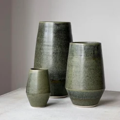 Julie Damhus Studio Andet Boligtilbehør|Vaser>Oda Vase Medium Grøn