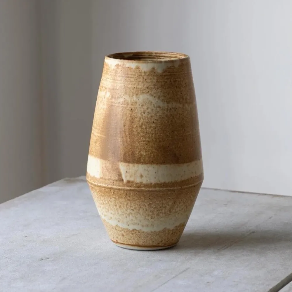 Julie Damhus Studio Vaser|Keramik & Porcelæn>Oda Vase Brun Stor