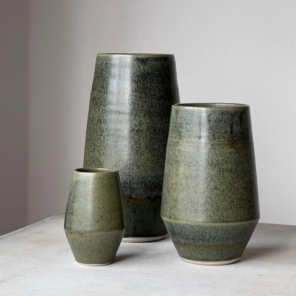 Julie Damhus Studio Andet Boligtilbehør|Vaser>Oda Vase Lille Grøn