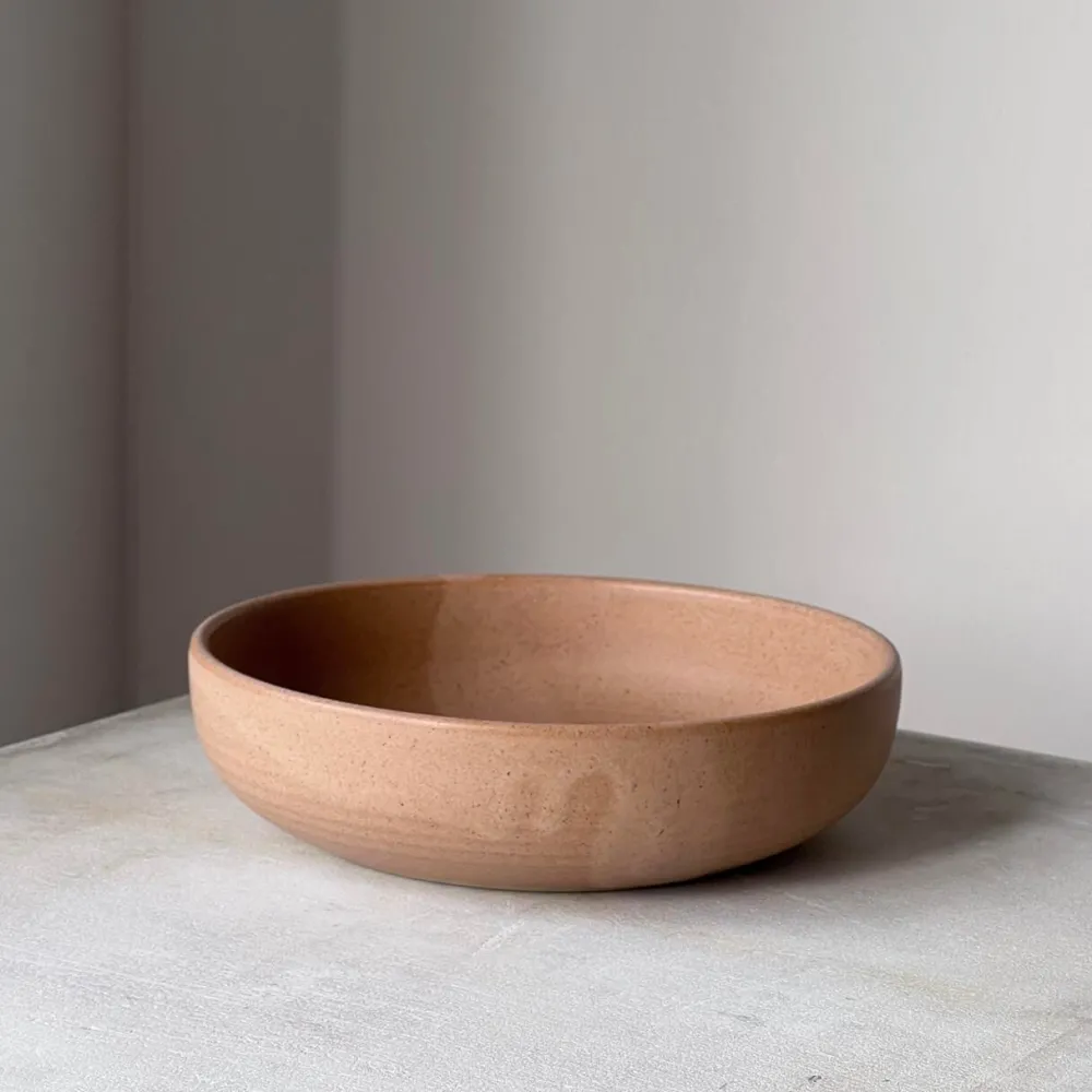 Julie Damhus Studio Køkken|Keramik & Porcelæn>Oktober Skål Stor Latte