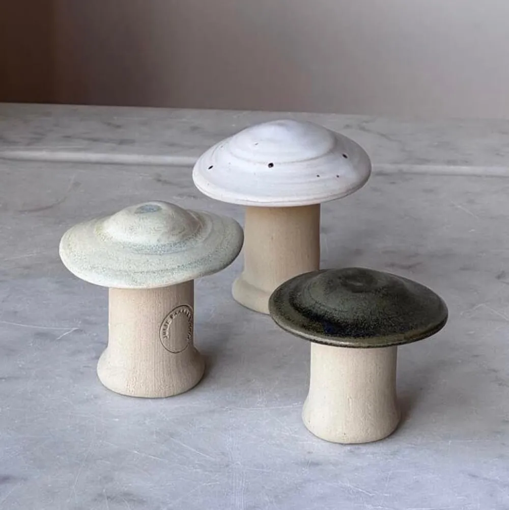 Julie Damhus Studio Julepynt|Juleborddækning>Svamp Grøn (Lille, Mellem, Stor)