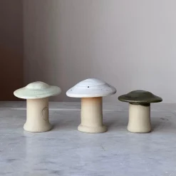 Julie Damhus Studio Julepynt|Juleborddækning>Svamp Grøn (Lille, Mellem, Stor)
