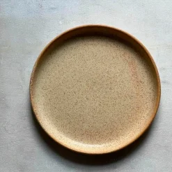 Køkken|Keramik & Porcelæn>Julie Damhus Studio Toto Tallerken Lille Brun