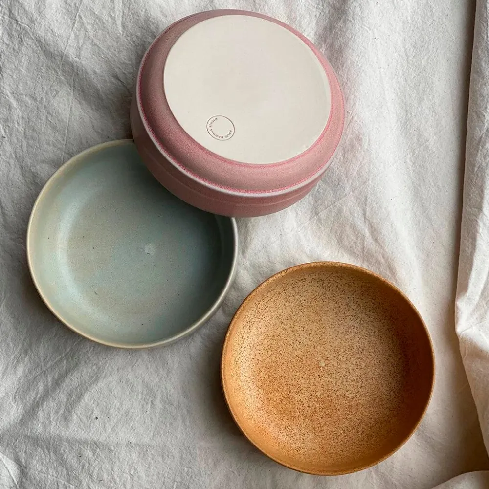 Julie Damhus Studio Køkken|Keramik & Porcelæn>Toto Skål Stor Brun
