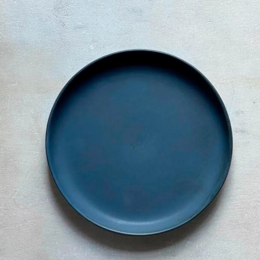 Køkken|Keramik & Porcelæn>Julie Damhus Studio Toto Tallerken Lille Blå