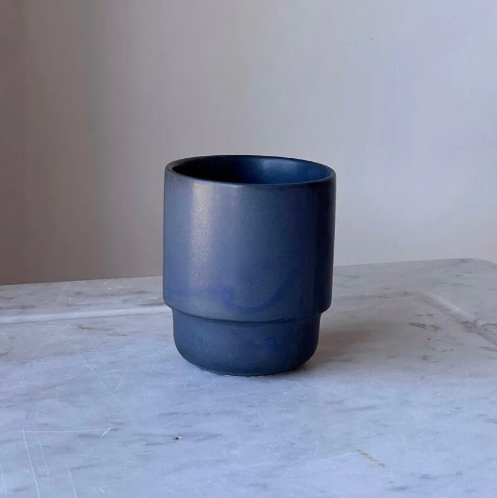Julie Damhus Studio Keramik & Porcelæn>Toto Krus Blå