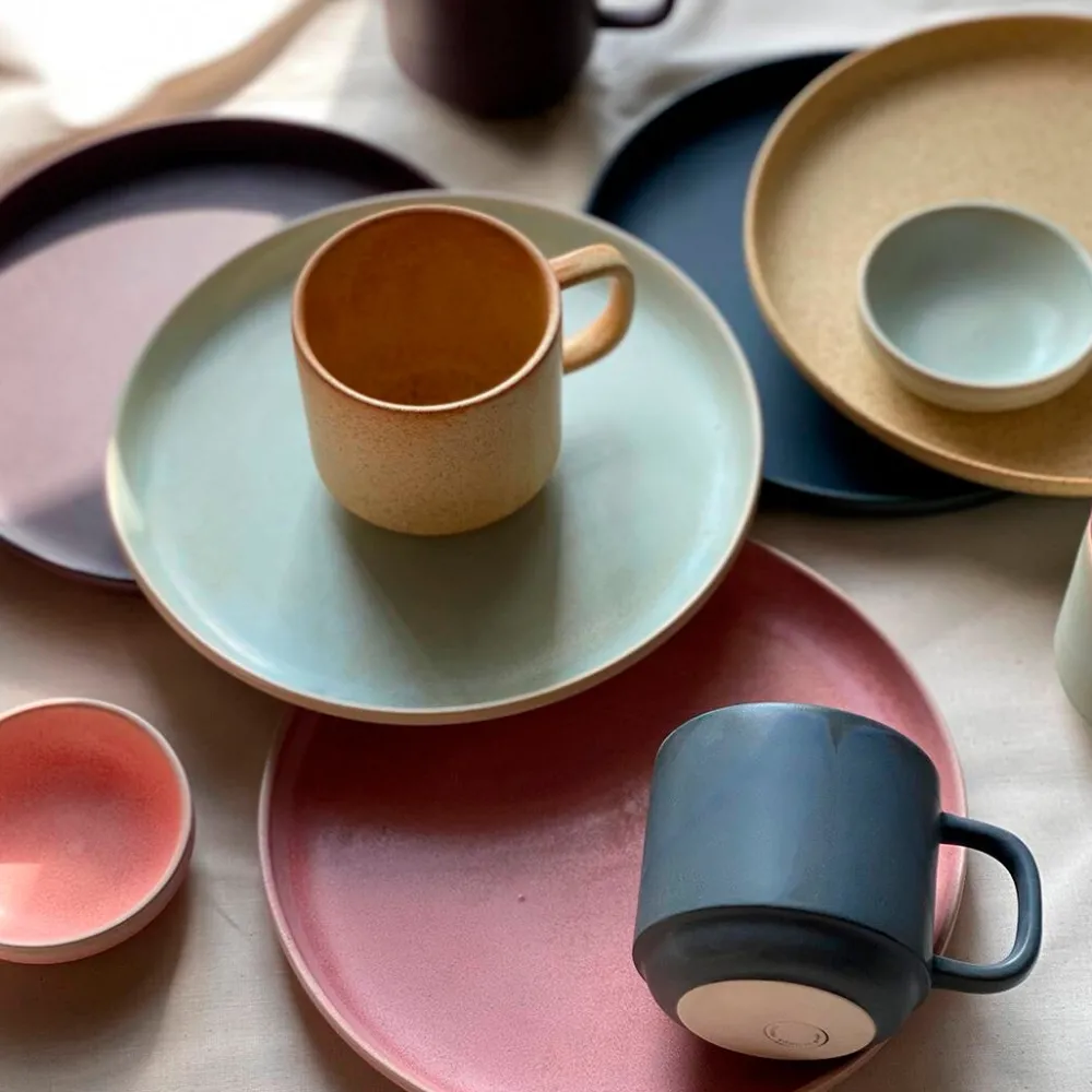 Julie Damhus Studio Køkken|Keramik & Porcelæn>Toto Tallerken Mellem Mint