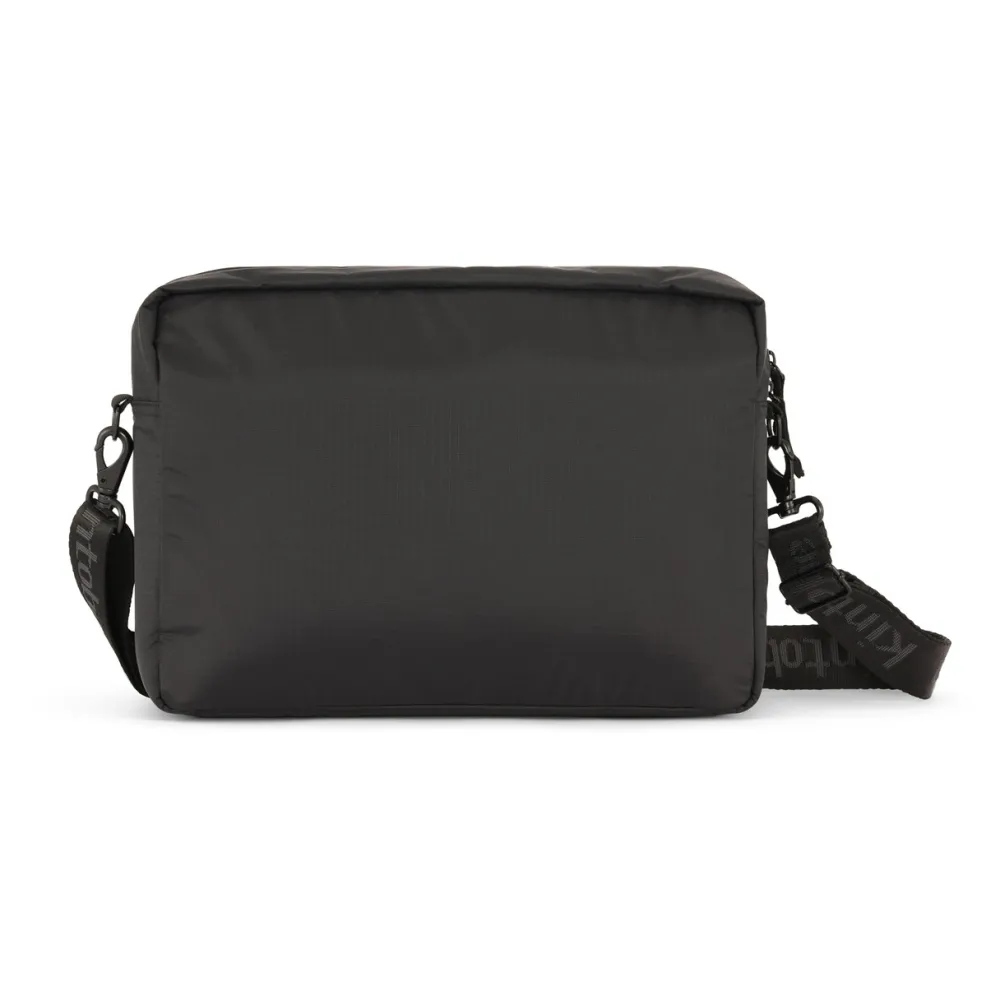 Dame Kintobe Accessories|Accessories>LEO Messenger Bag Jet Black