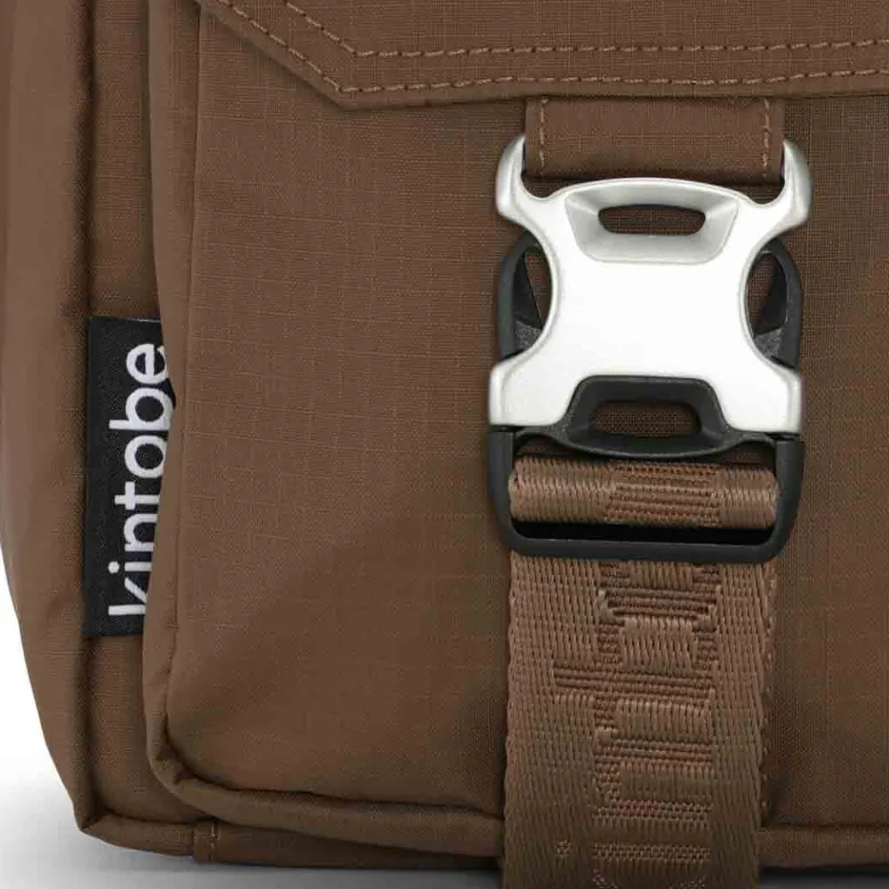 Dame Kintobe Accessories|Accessories>LUCA Bumbag Earth Brown