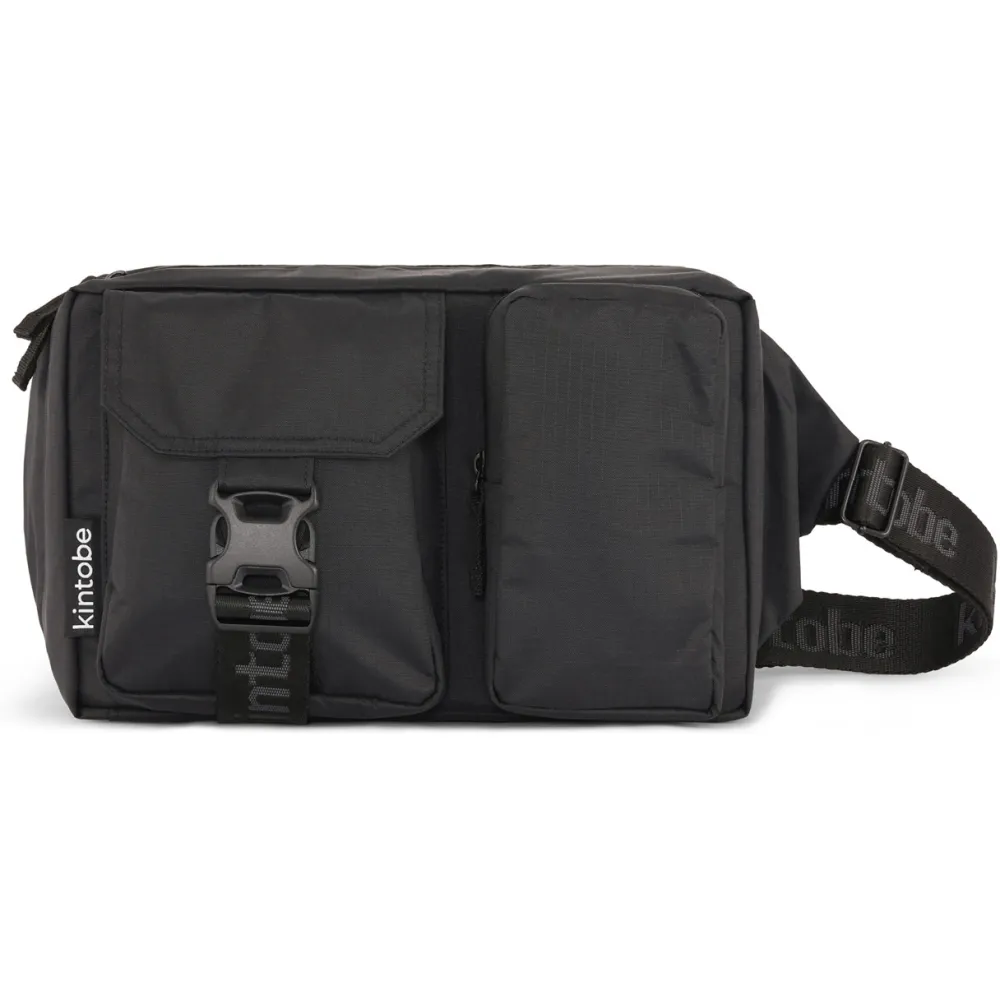 Dame Kintobe Accessories|Accessories>LUCA Bumbag Jet Black