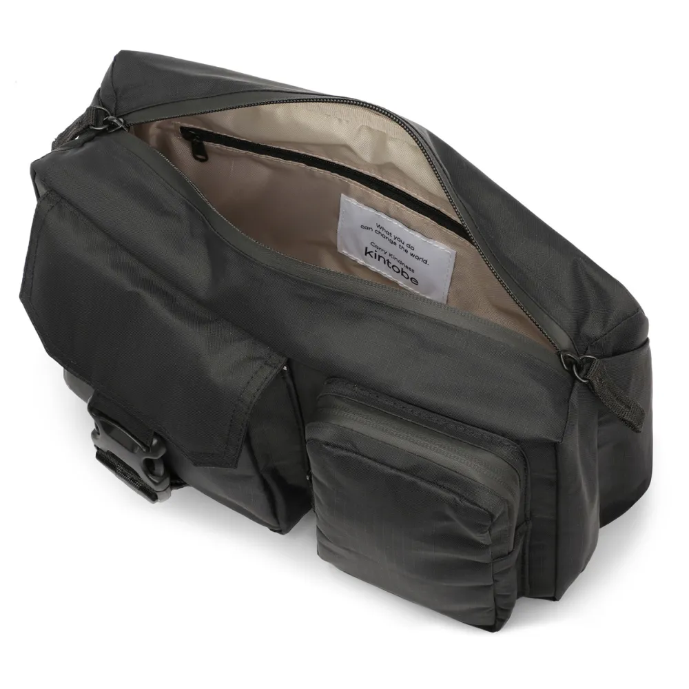Dame Kintobe Accessories|Accessories>LUCA Bumbag Jet Black