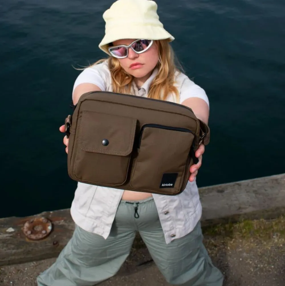 Dame Kintobe Accessories|Accessories>MILES Crossbody Bag Earth Brown