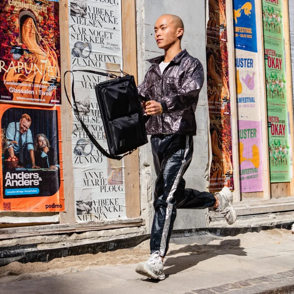 Dame Kintobe Accessories|Accessories>SAGE Messenger Bag Black