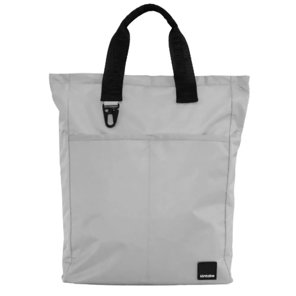 Dame Kintobe Accessories|Accessories>TIPPI 2-Way Backpack Bag Chrome Grey