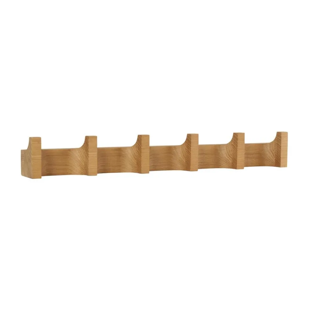 Kristina Dam Studio Knager & Greb|Entré>Column Coat Rack Long Warm Oiled Oak