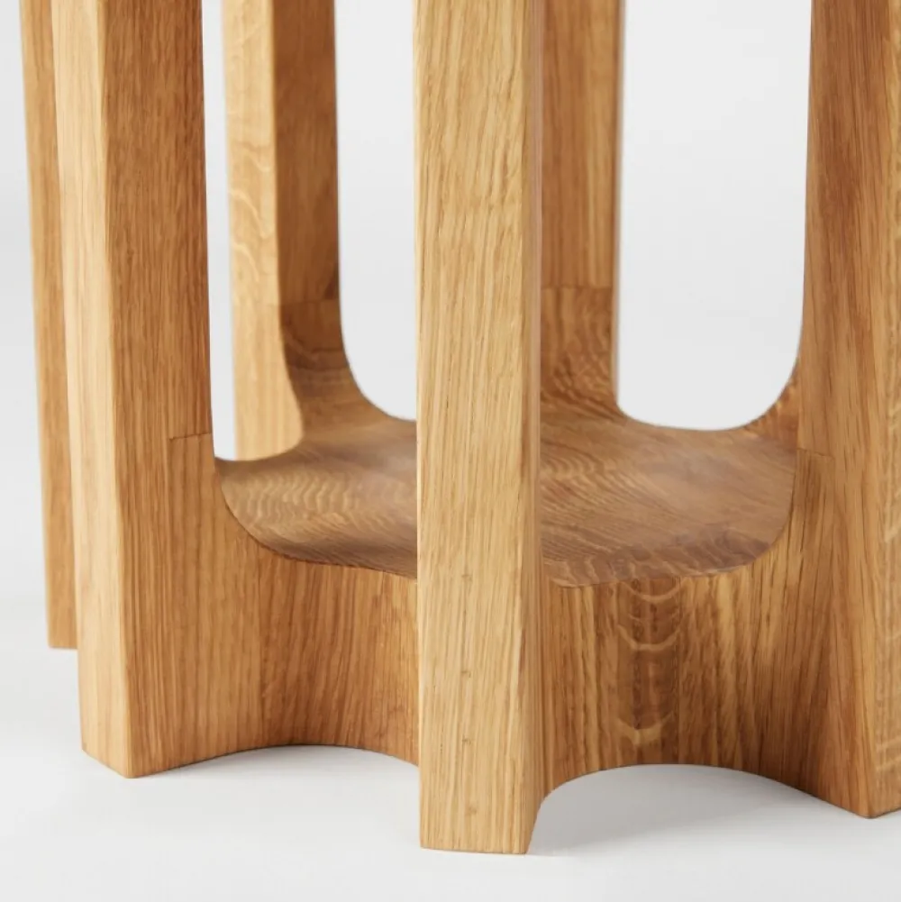 Kristina Dam Studio Andet Boligtilbehør>Column Bowl Warm Lacquered Oak