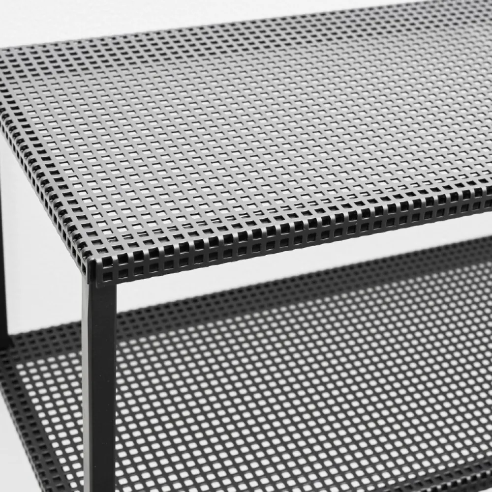 Kristina Dam Studio Entré>Grid Wall Shelf Black