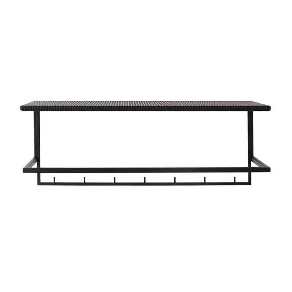 Kristina Dam Studio Entré>Grid Coat Hanger Black
