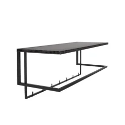 Kristina Dam Studio Entré>Grid Coat Hanger Black
