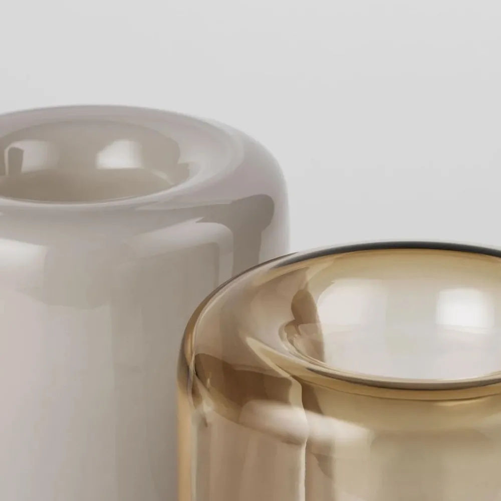 Kristina Dam Studio Andet Boligtilbehør|Vaser>Opal Vase Large Brown Topaz