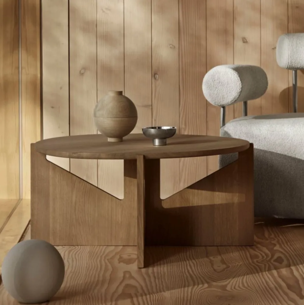 Kristina Dam Studio Borde>Simple XL Table Warm Lacquered Oak