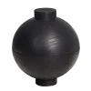 Kristina Dam Studio Æsker|Skåle & Bakker>Kristina Dam Wooden Sphere Bowl Black