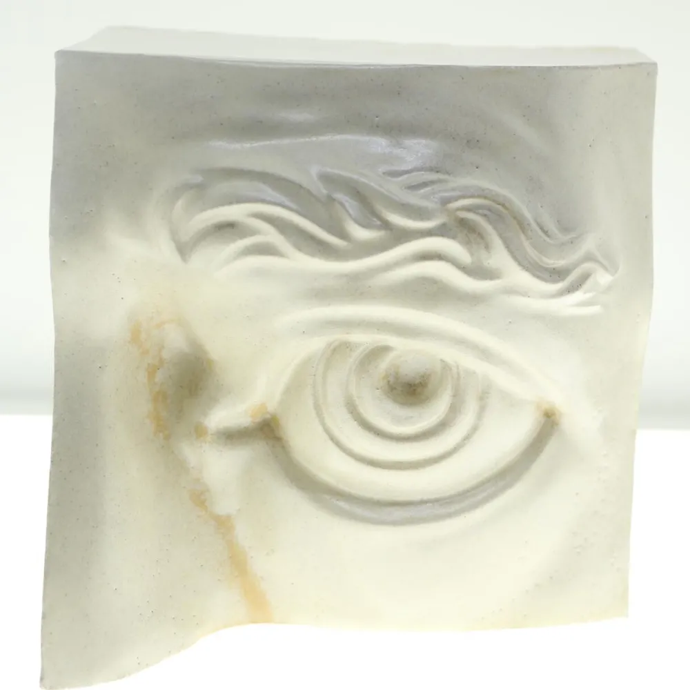 Laoru Laoru Andet Boligtilbehør|Keramik & Porcelæn>Bookend Left Eye Antique White