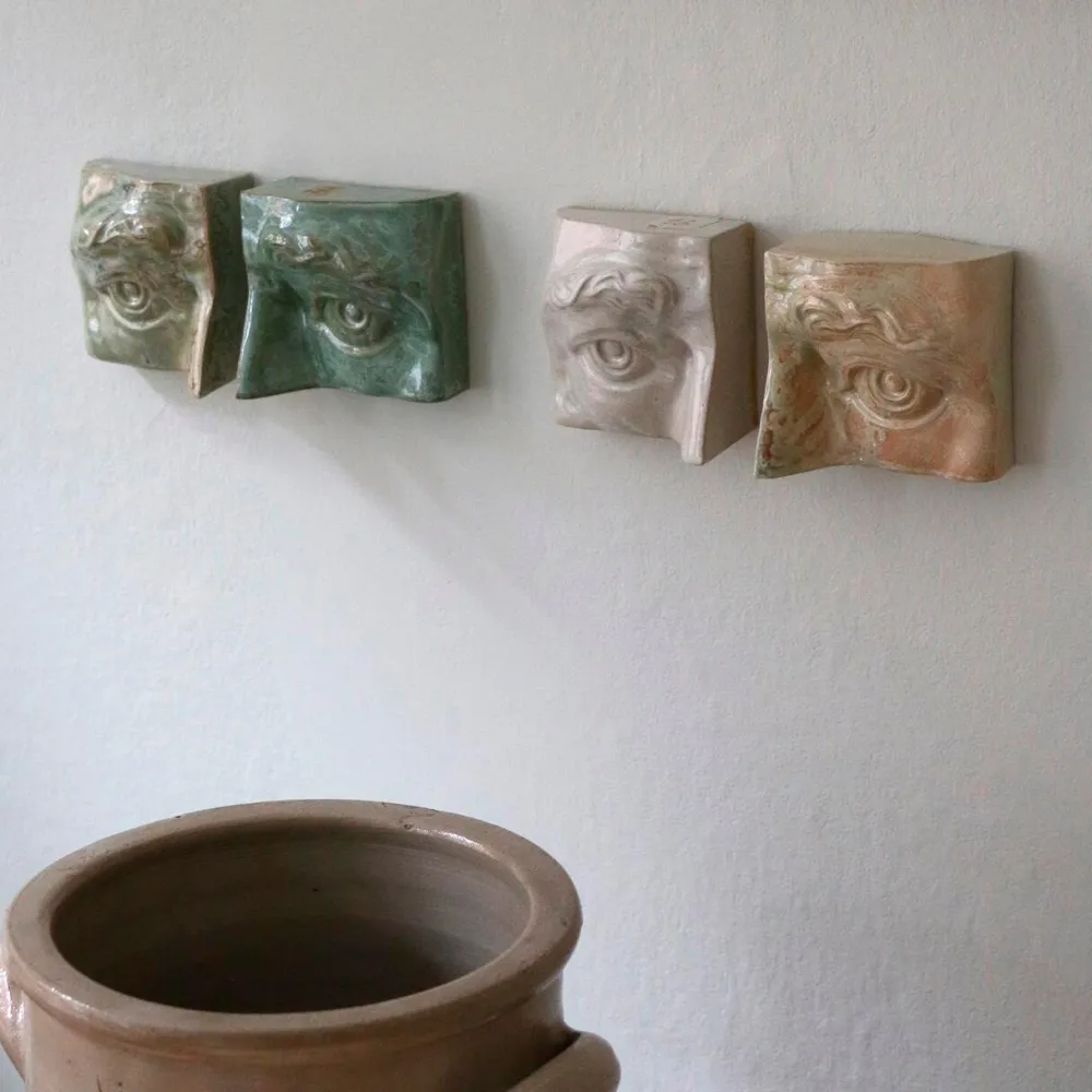 Laoru Laoru Keramik & Porcelæn>Left Eye Relief Copper Green