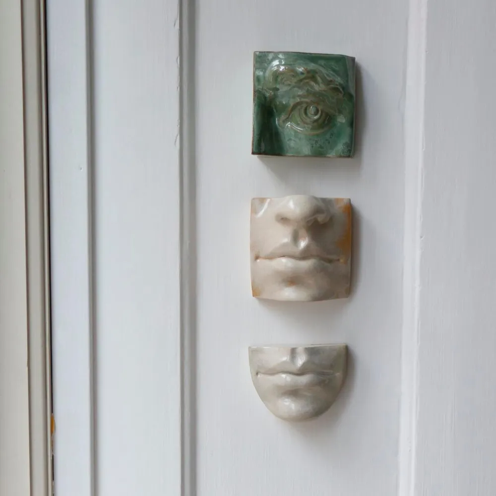 Laoru Laoru Keramik & Porcelæn>Mouth I Relief Antique White