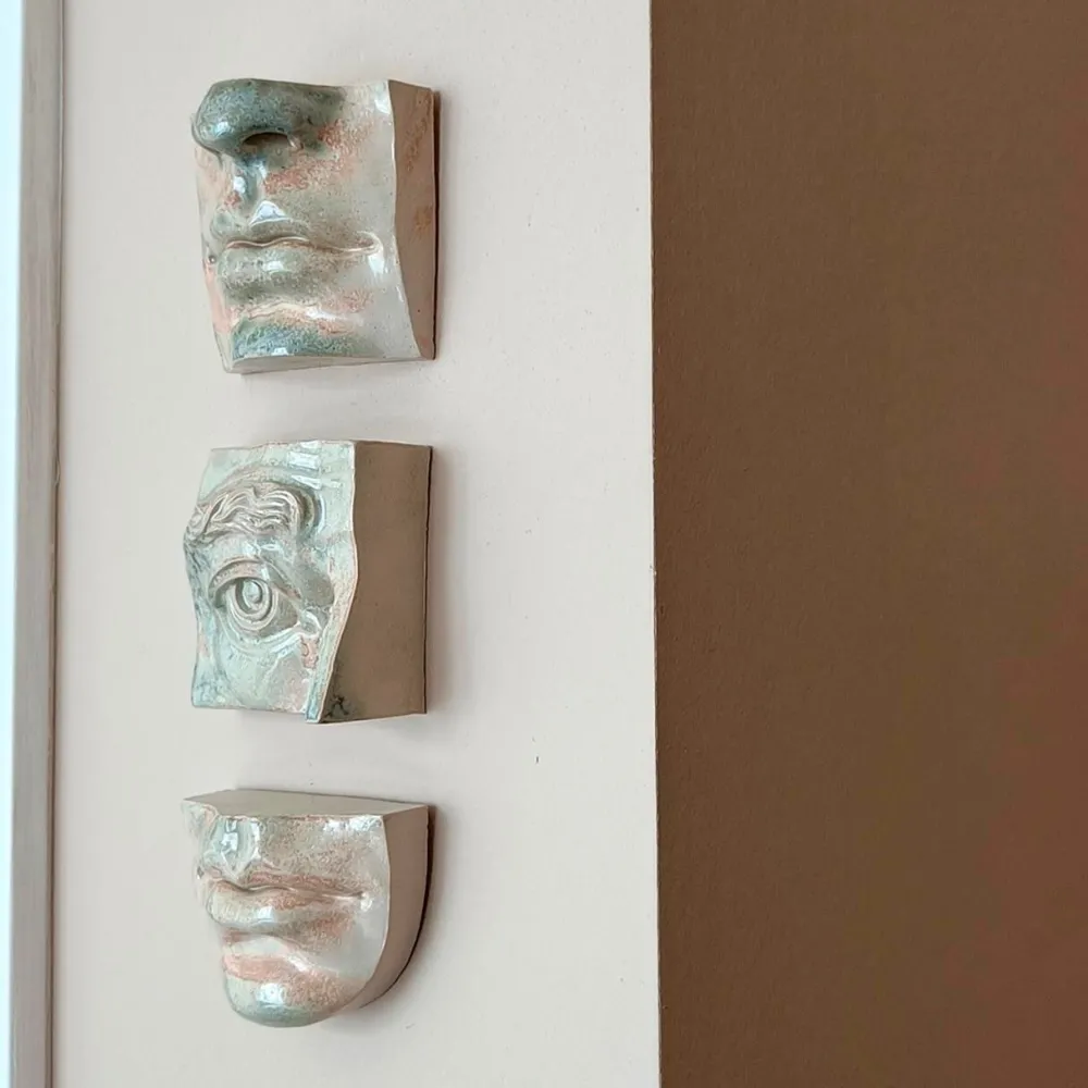Laoru Laoru Keramik & Porcelæn>Mouth I Relief Crystal Green