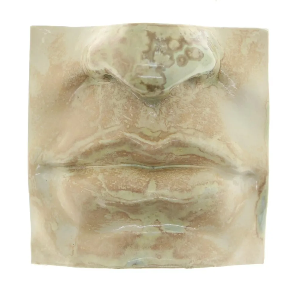 Laoru Laoru Keramik & Porcelæn>Mouth II Relief Crystal Green