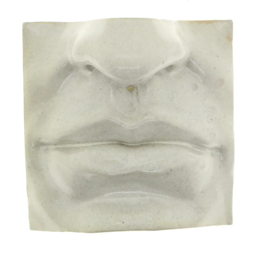 Laoru Laoru Keramik & Porcelæn>Mouth II Relief Antique White