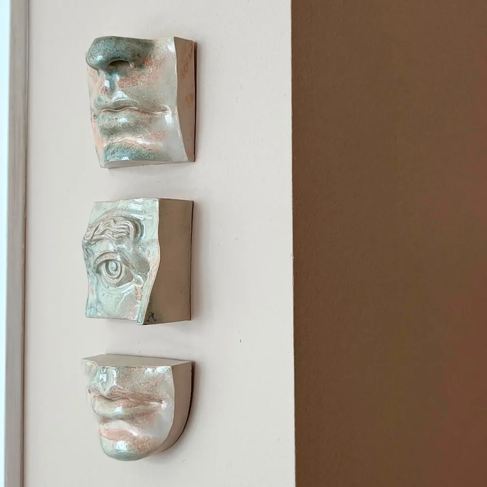 Laoru Laoru Keramik & Porcelæn>Right Eye Relief Antique White