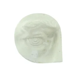 Laoru Laoru Keramik & Porcelæn>Rounded Eye Right Relief Antique White