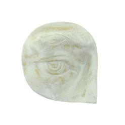 Laoru Laoru Keramik & Porcelæn>Rounded Eye Right Relief Antique White