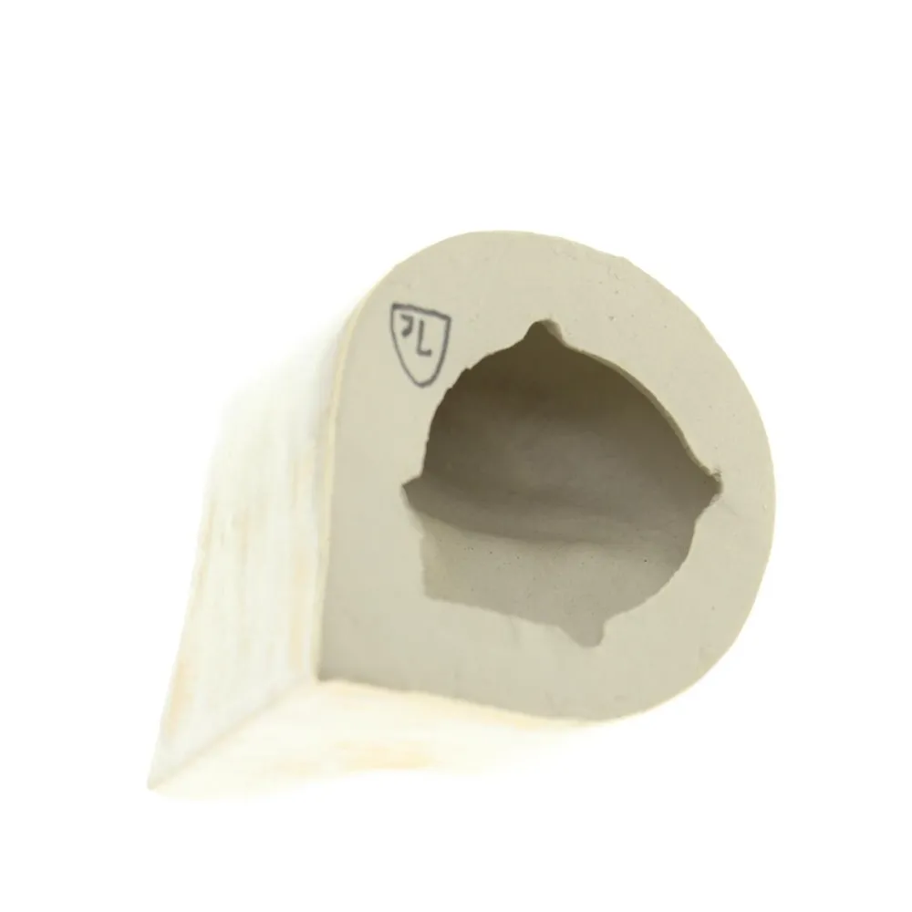 Laoru Laoru Keramik & Porcelæn>Rounded Eye Right Relief Antique White