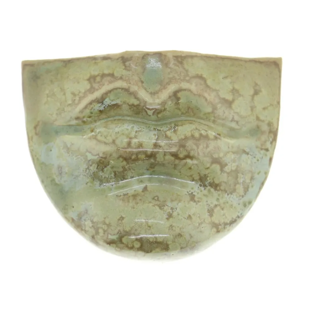 Laoru Laoru Keramik & Porcelæn>Small Mouth I Relief Crystal Green