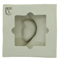 Laoru Laoru Andet Boligtilbehør|Keramik & Porcelæn>Square Ear Left Relief Warm Sand