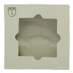 Laoru Laoru Andet Boligtilbehør|Keramik & Porcelæn>Square Eye Right Relief Warm Sand