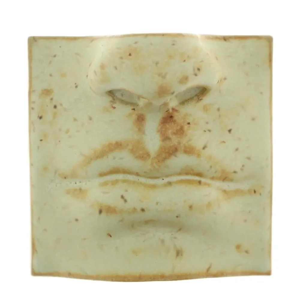 Laoru Laoru Andet Boligtilbehør|Keramik & Porcelæn>Square Mouth I Relief Warm Sand