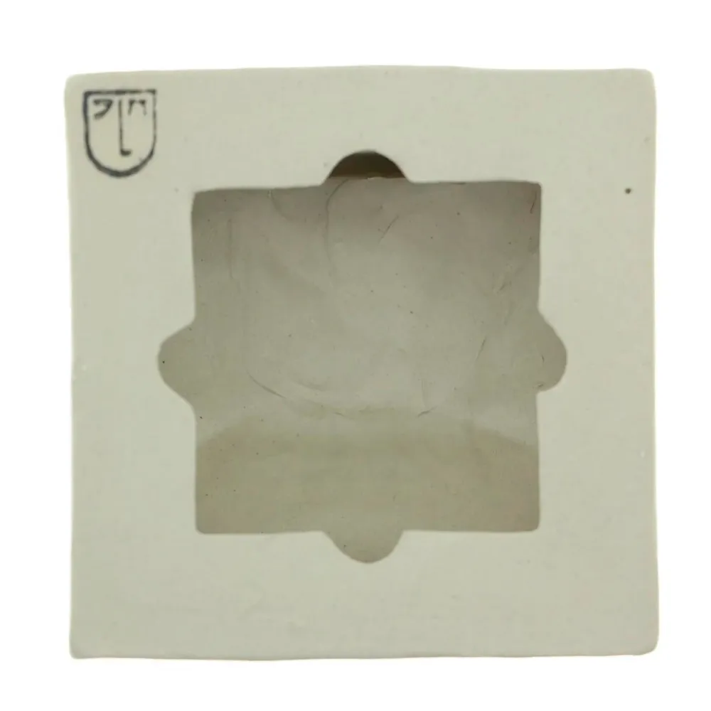 Laoru Laoru Andet Boligtilbehør|Keramik & Porcelæn>Square Mouth I Relief Warm Sand