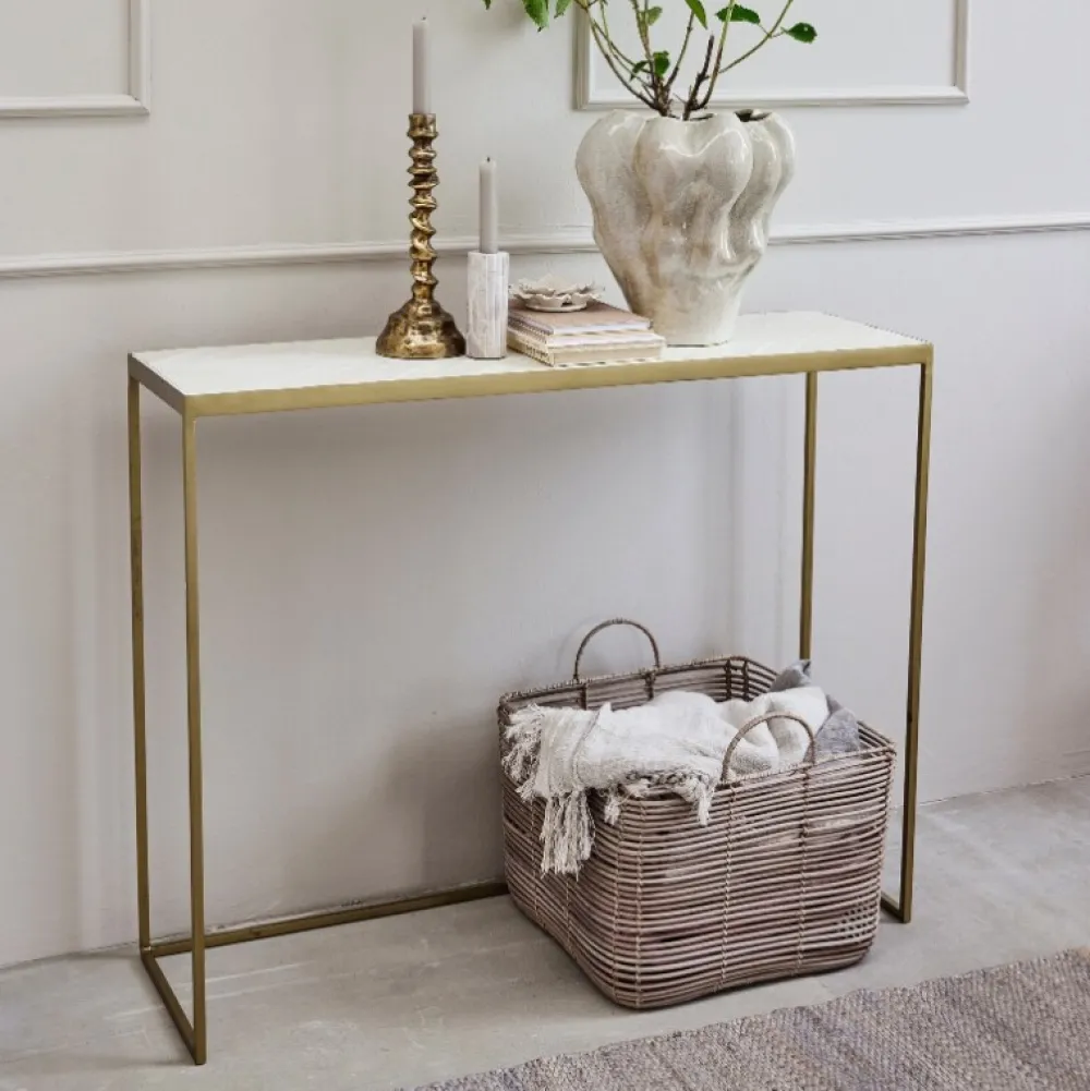 Lene Bjerre Design Kurve>Harper Basket Set Nature/Grey
